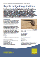 Reptile Mitigation Guidelines 2011