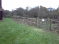 Photo 4 / 4 - Little Pond New Post and Rail Fence, Nov 2013
