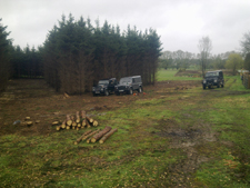 Photo 1 / 1 - Greenways glade creation March 2011