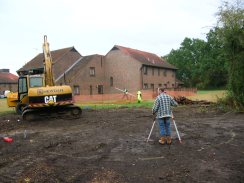 Photo 1 / 2 - Pond at East Surrey Hospital being constructed in 2005