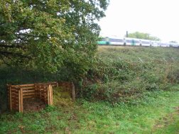 Photo 1 / 2 - Salfords Depot Compost release site on railway embankment, Sep 2014