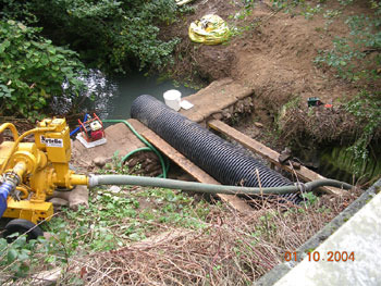 Crayfish mitigation